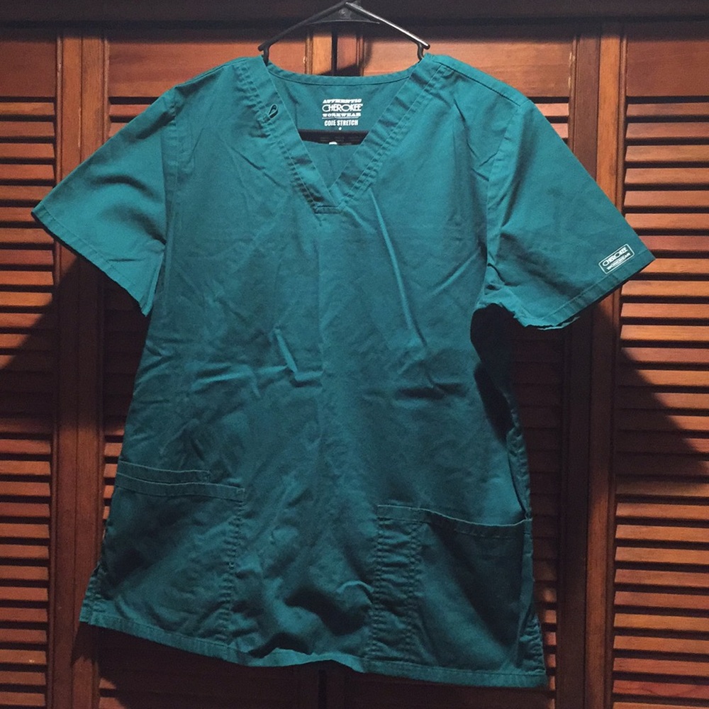 Cherokee workwear scrub pants and top